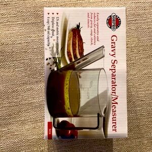 NEW: Norpro Gravy Separator/Measurer